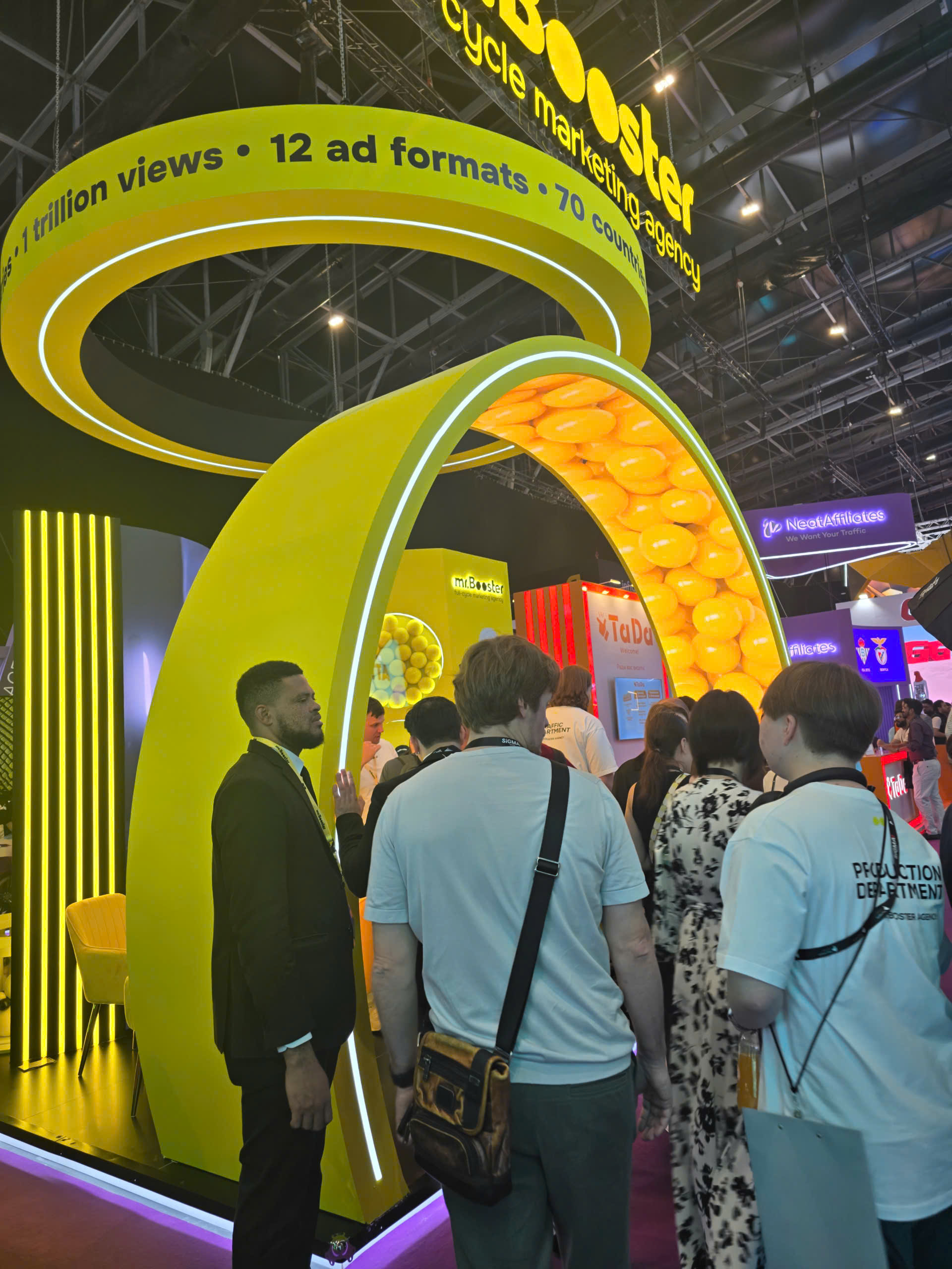 Roman Agency team at SiGMA World event